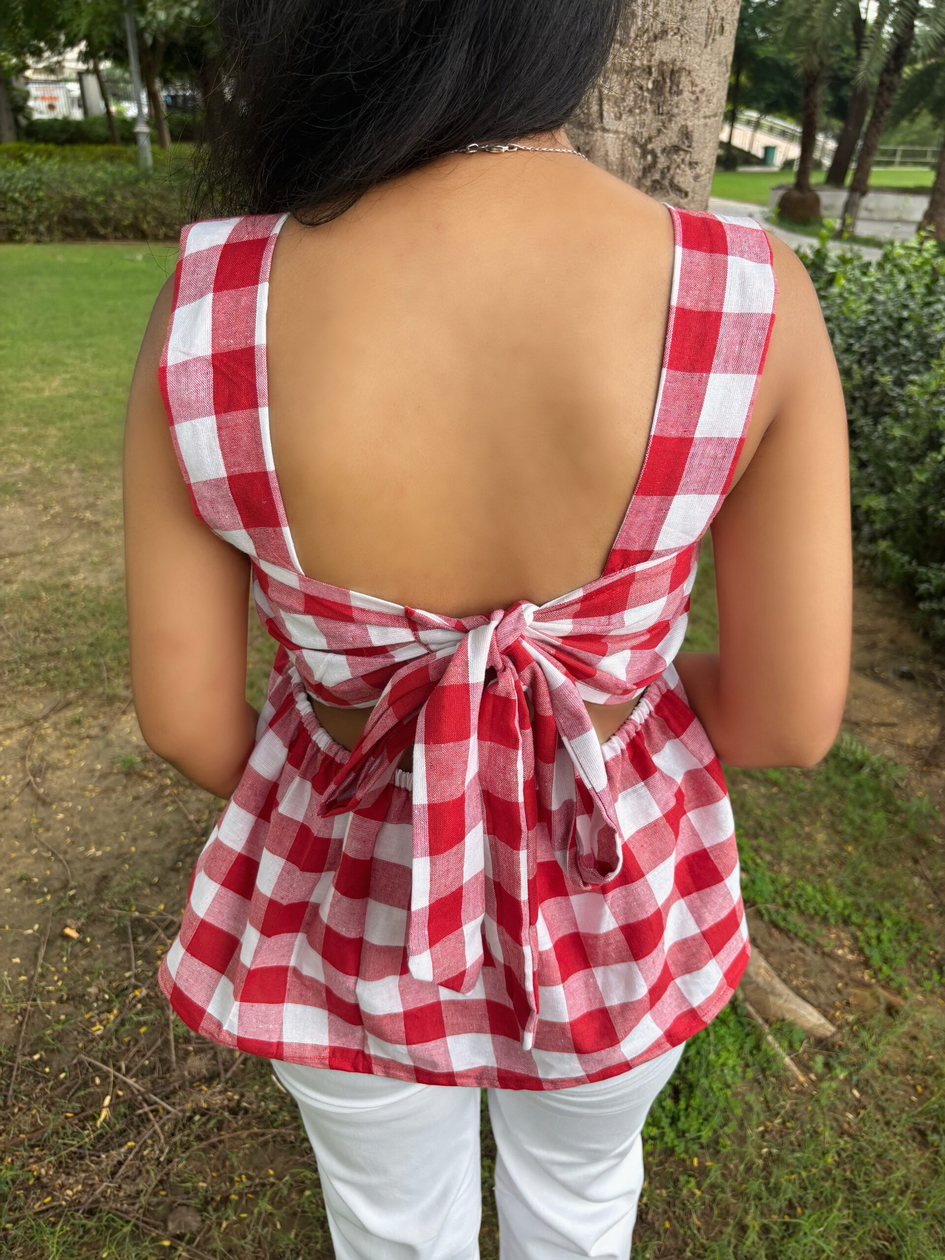 Cherry Pie Gingham Top - Image 2